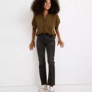 Madewell boot cut jean